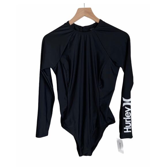 NEW Hurley quick dry long sleeve rash guard surf suit medium - Picture 5 of 13